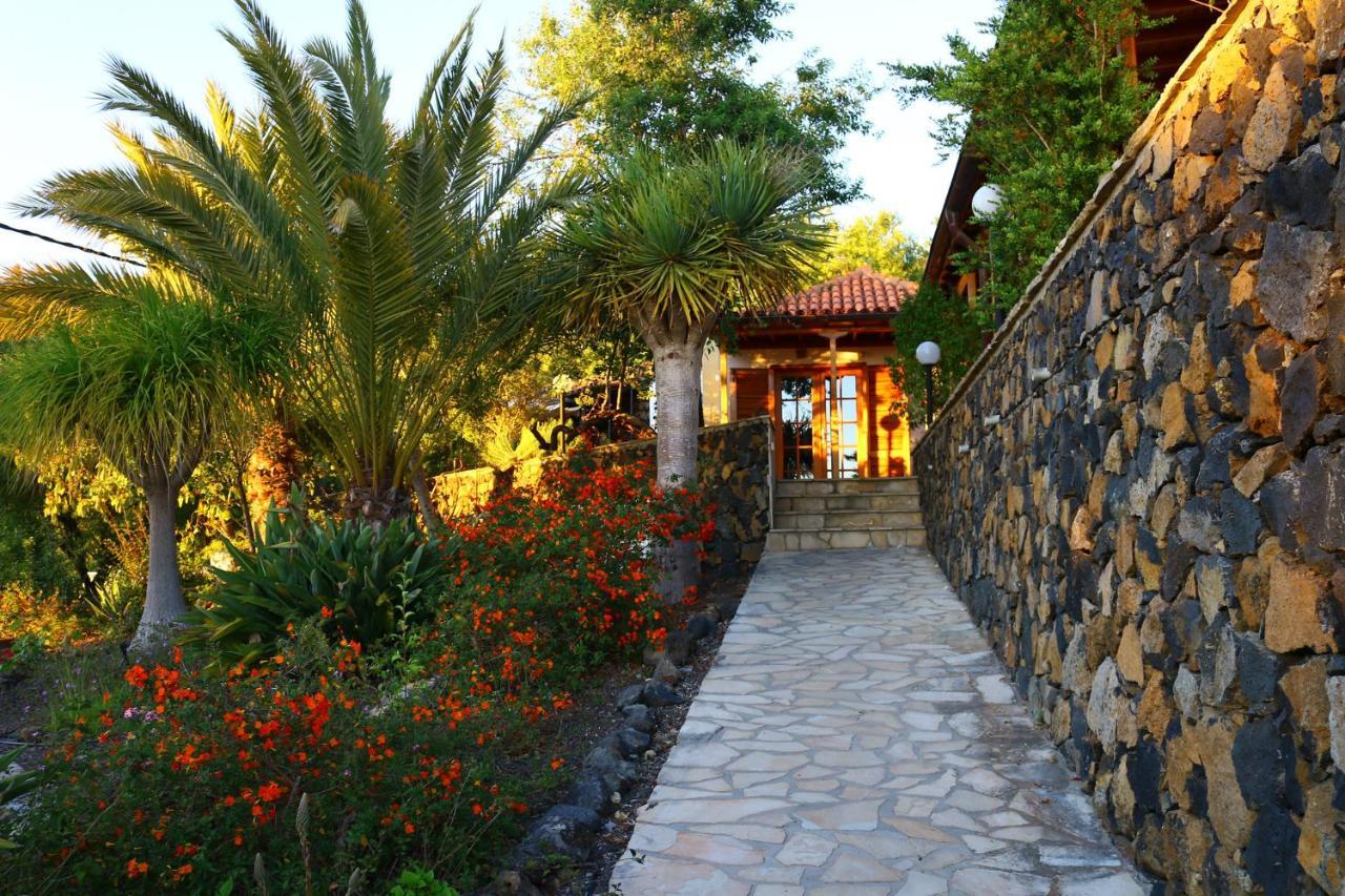 Feriendomizil Finca Tijarafe Mit Beheiztem, Abdeckbarem Pool Exterior foto
