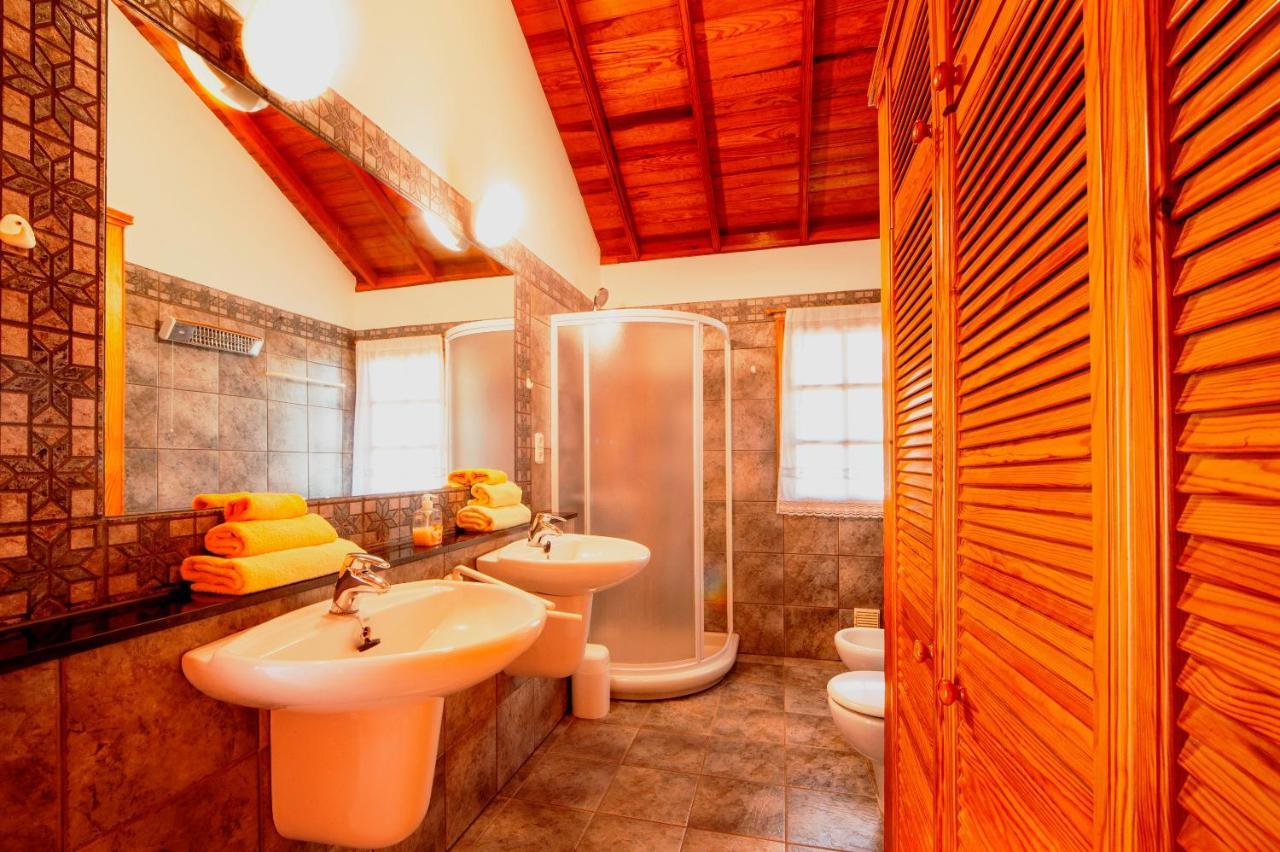 Feriendomizil Finca Tijarafe Mit Beheiztem, Abdeckbarem Pool Exterior foto