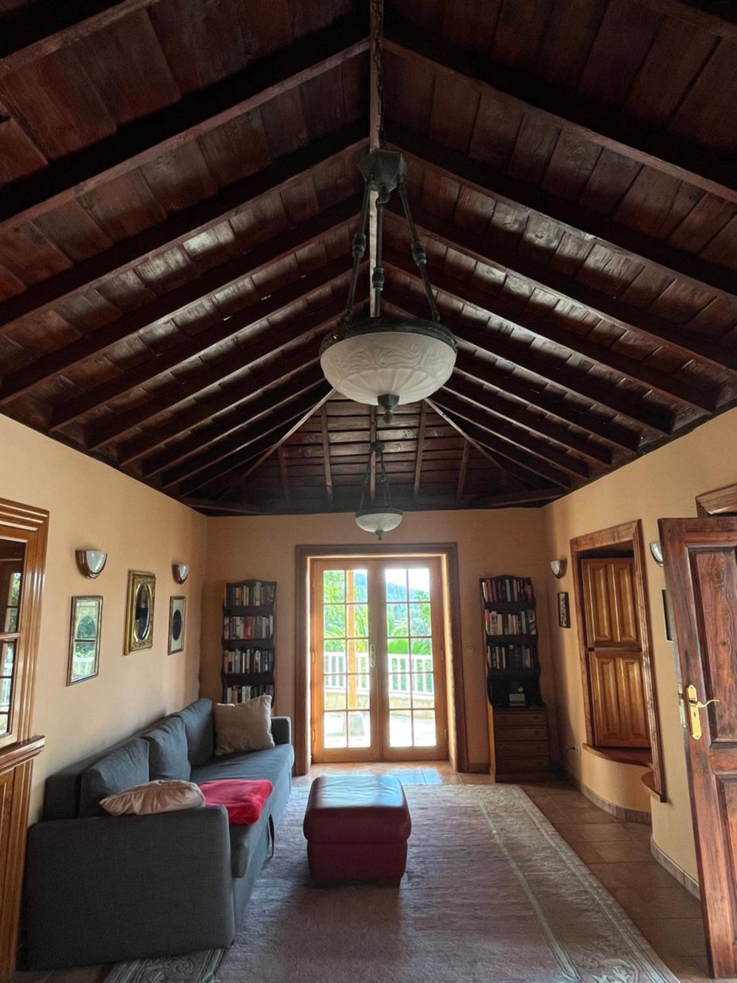 Feriendomizil Finca Tijarafe Mit Beheiztem, Abdeckbarem Pool Exterior foto