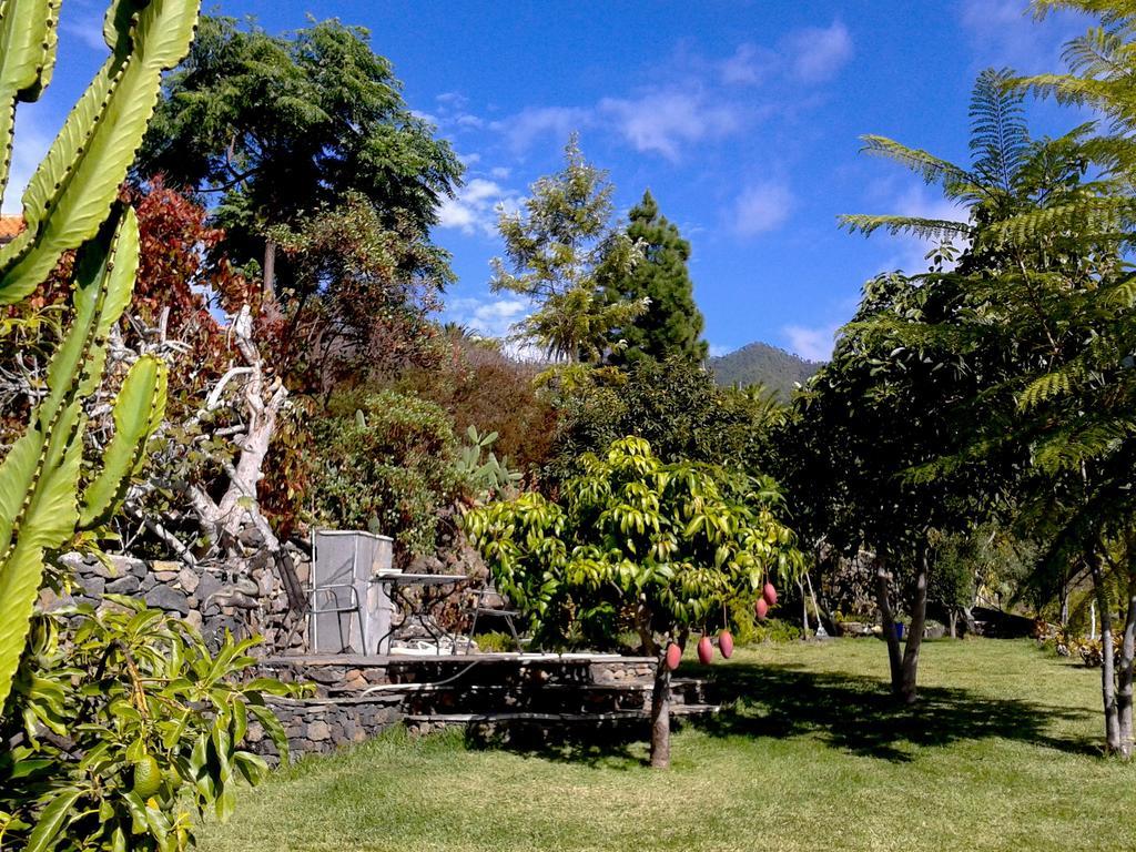Feriendomizil Finca Tijarafe Mit Beheiztem, Abdeckbarem Pool Exterior foto
