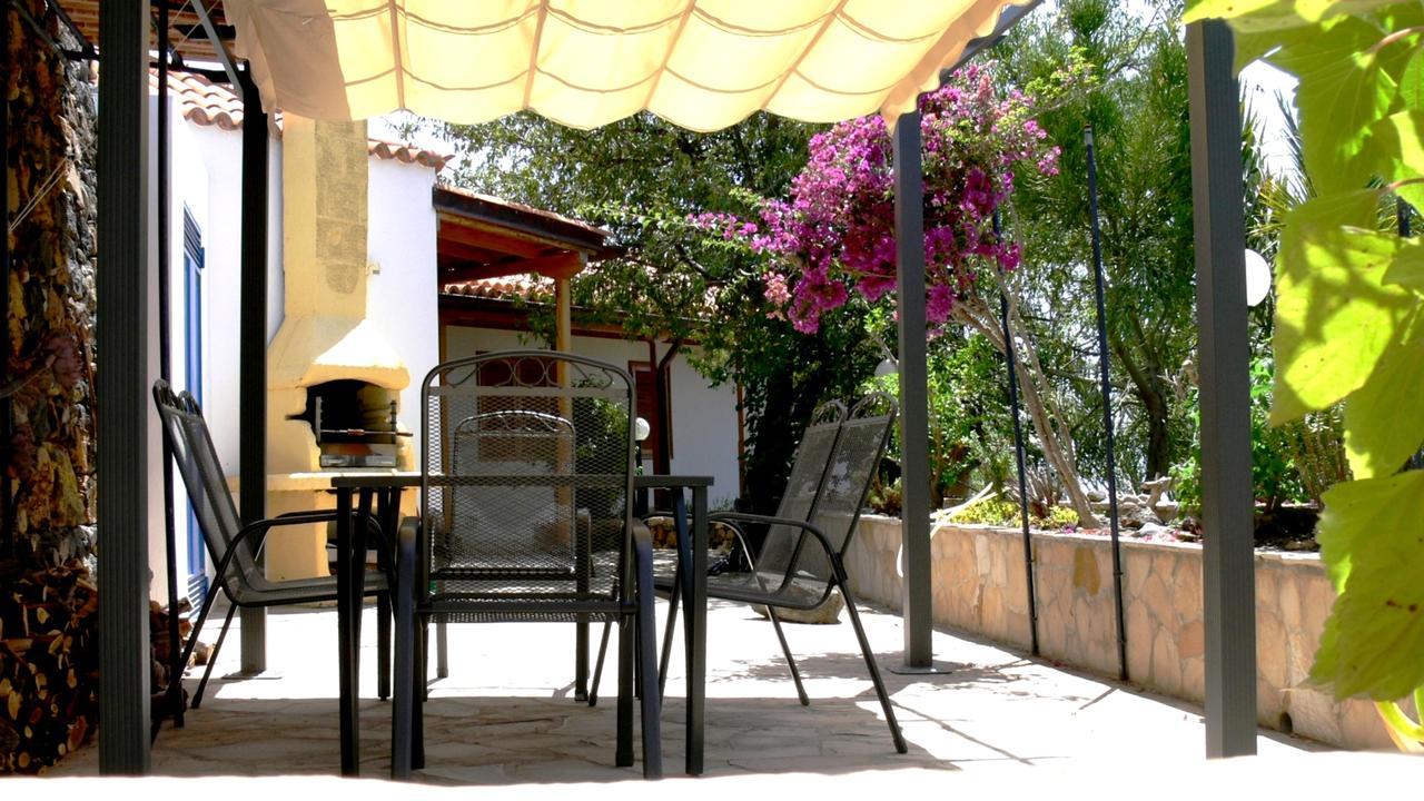 Feriendomizil Finca Tijarafe Mit Beheiztem, Abdeckbarem Pool Exterior foto